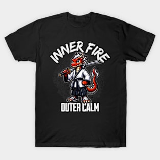 Dragon Sensei 🔥 "Inner Fire Outer Calm" T-Shirt